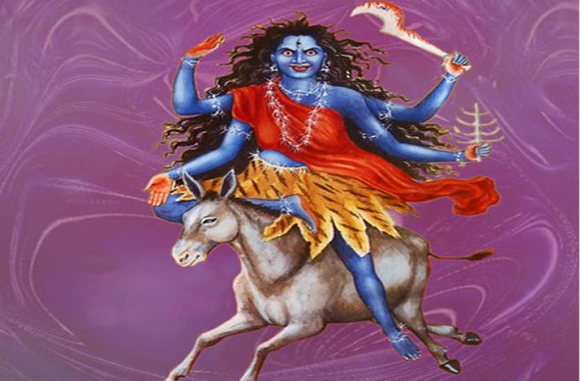 worship of maa kalratri नवरात्रि का 7वां दिन : मंगलमय जीवन के लिए करें मां कालरात्रि की पूजा
