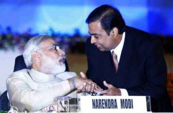 Prime Minister praised Reliance, Tata group for swachh bharat abhiyan प्रधानमंत्री ने स्वच्छता अभियान के लिए रिलायंस, टाटा समूह को सराहा