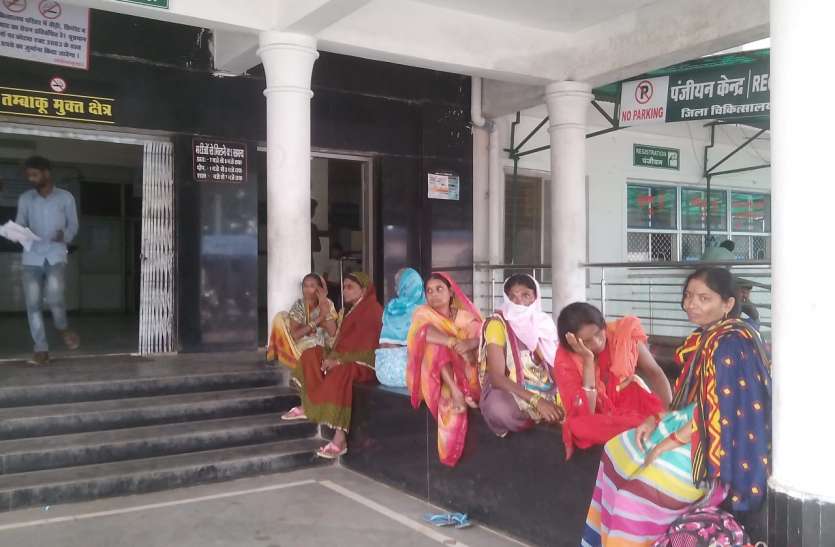 Only one MD doctor on 10.54 lakh population 10.54 लाख जनसंख्या पर मात्र एक एमडी चिकित्सक
