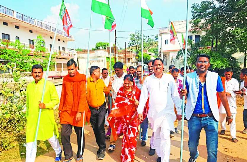 भाजपा की गांधी संकल्प यात्रा ग्राम ढड़ारी पहुंची भाजपा की गांधी संकल्प यात्रा ग्राम ढड़ारी पहुंची