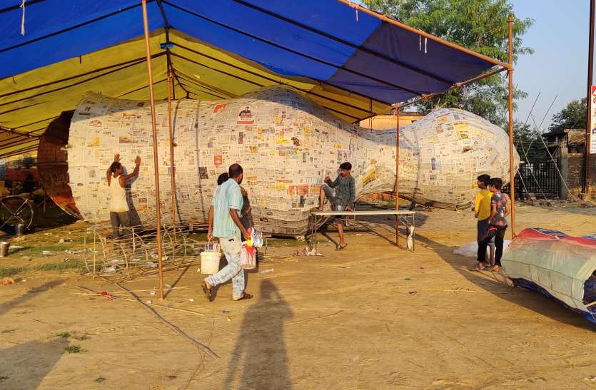 ७० फीट ऊंचे रावण के पुतले का होगा दहन ७० फीट ऊंचे रावण के पुतले का होगा दहन