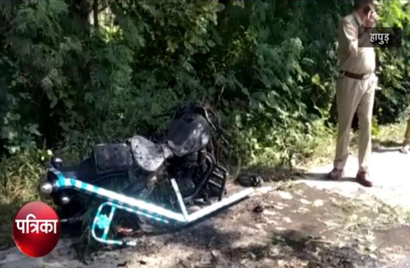 accident_2.jpg VIDEO: तेज गति में ट्रक ने मारी बाइक में टक्कर, 2 की मौत