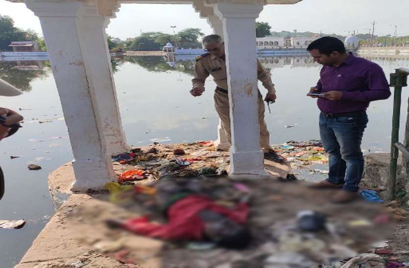 dead body found in sagar tal at gwalior