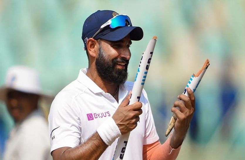 Mohammed shami मोहम्मद शमी ने 23 साल पुराने रिकॉर्ड को तोड़कर यूं मनाया जश्न, बीसीसीआई ने इंस्टा पर डाली तस्वीर