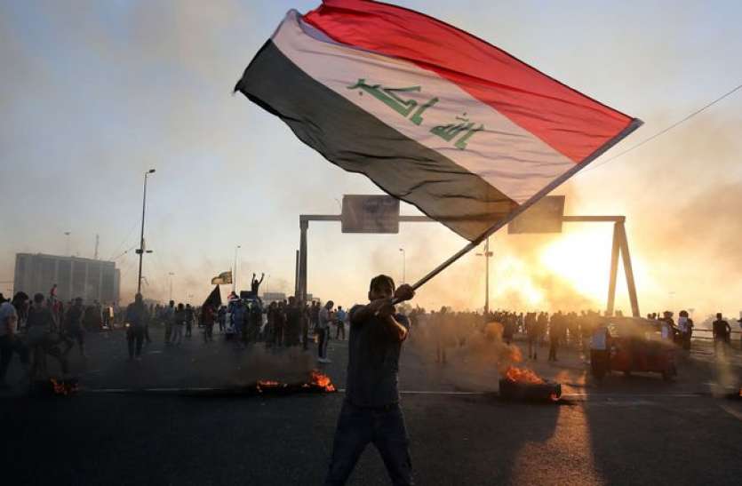 iraq protests इराक के दंगों में अब तक 93 से अधिक की मौत, UN ने कहा- बेतुके मौत के तांडव पर लगे रोक
