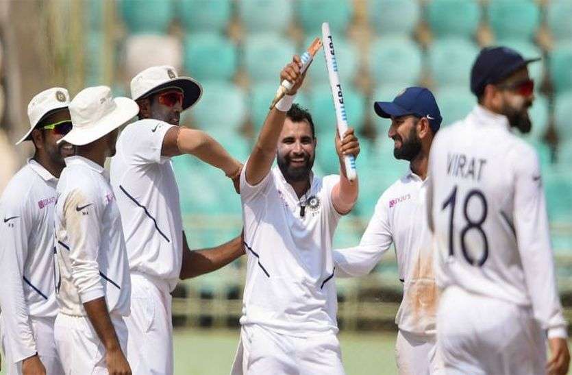 Team India अपनी घातक गेंदबाजी से भारत को जीत दिलाने वाले शमी ने अश्विन और जडेजा की तारीफ की