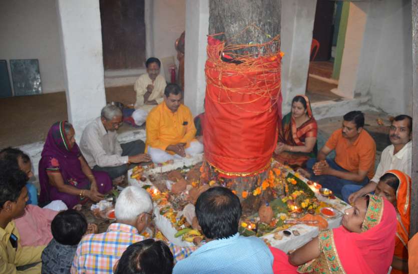 VijayaDasami Shashra Poojan Special Poojan विजयादशमी पर किया गया शमी का विशेष पूजन