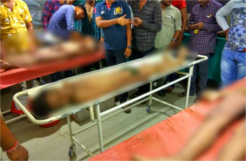 दशहरे पर जिन्हें पहनाना थे नए कपड़े वो कफन में हुए विदा, मां की चीत्कार से फट गया कलेजा