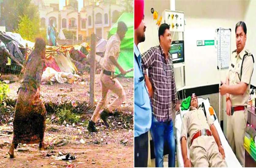 जरा से विवाद में पुरुष और महिलाओं ने एक-दूसरे को लाठियों से पीटा, बचाव में सीएसपी भी घायल जरा से विवाद में पुरुष और महिलाओं ने एक-दूसरे को लाठियों से पीटा, बचाव में सीएसपी भी घायल
