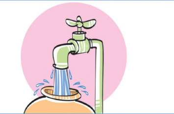 Demand for 55 liters of water per person मांगा प्रति व्यक्ति 55 लीटर पानी का आरक्षण, फिर शुरू होगा हर घर को पेयजल लाइन से जोड़ने का काम