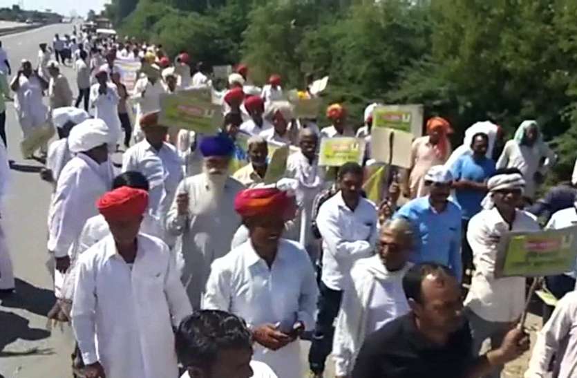 rajasthan-kisan-protest-minimum-support-price-dudu-kisan-mahapanchayat नाराज किसान कर रहे हैं कूच...जानिए आाखिर क्या है वजह