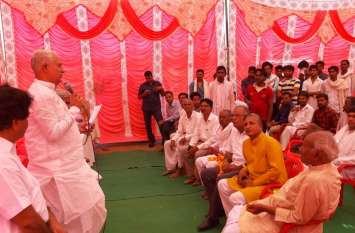 Rajasthan Industries Minister Parasadilal Meena in lalsot प्रत्येक घर तक पेयजल पहुंचाना प्राथमिकता- मंत्री परसादीलाल
