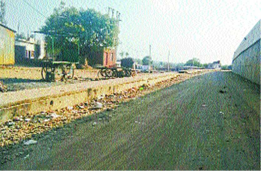 Police post was removed with encroachment, could not be built again अतिक्रमण के साथ हटा दी थी पुलिस चौकी, नहीं बन पाई दोबारा