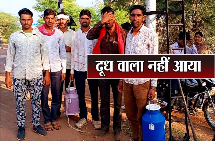 milk man stop milk supply in shivpuri district demand for prize hike शिवपुरी में लोगों नहीं मिल रहा चाय बनाने के लिए दूध, कारण जानकर हैरान रह जाऐंगे आप