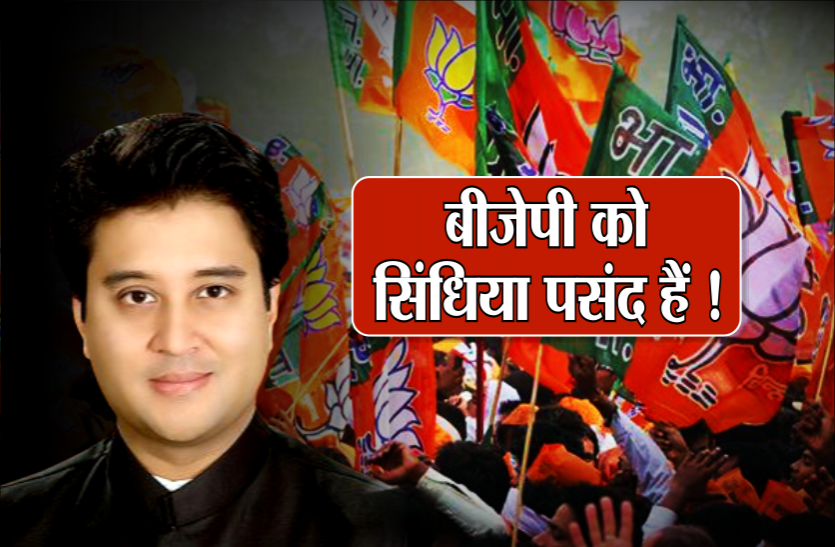 बीजेपी की पसंद बनते जा रहे हैं ज्योतिरादित्य, भाजपा के लिए हैं संजीवनी हैं सिंधिया के बयान! बीजेपी की पसंद बनते जा रहे हैं ज्योतिरादित्य, भाजपा के लिए 'संजीवनी' हैं सिंधिया के बयान!