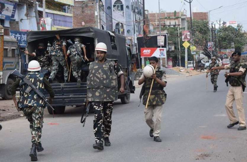 file photo बिहार: जहानाबाद में उपद्रव के बाद पुलिस लगातार कर रही गश्त, 50 से अधिक गिरफ्तार