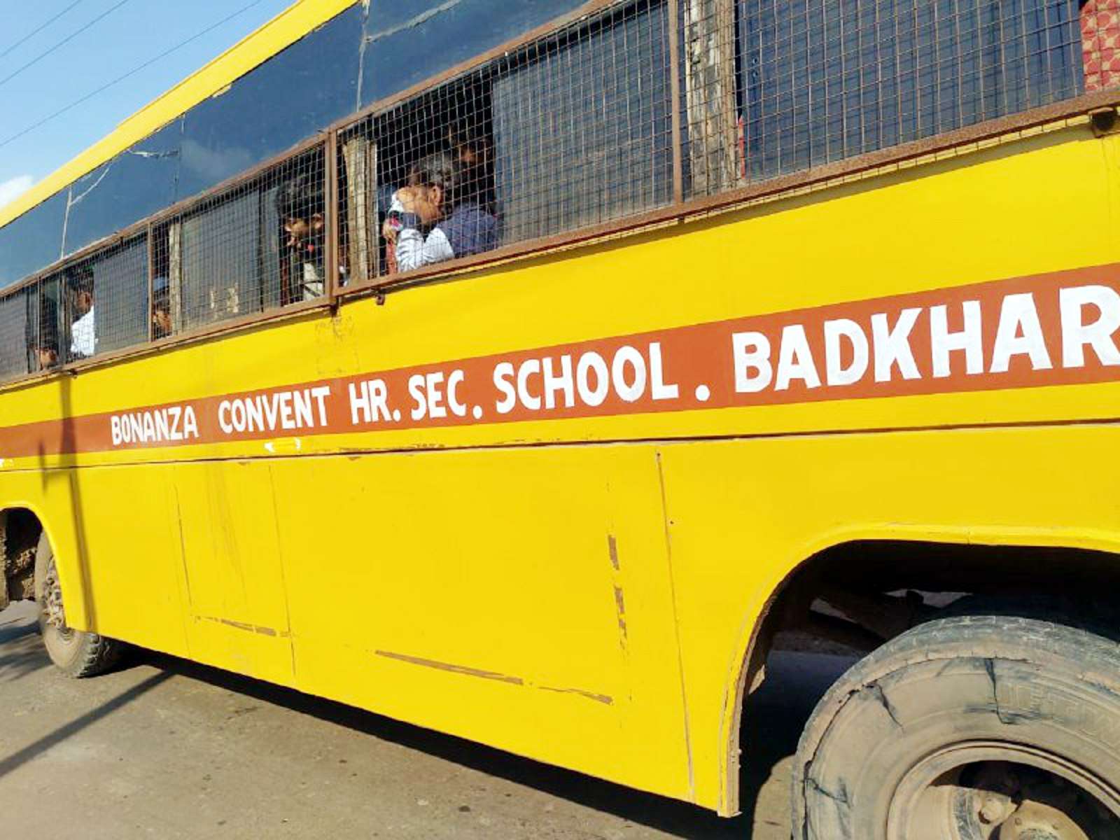 Satna school bus accident