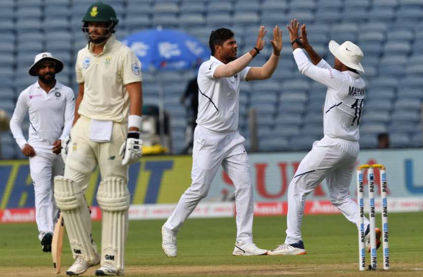 umesh_yadav.jpeg भारतीय गेंदबाजों का धमाल, साउथ अफ्रीका पर मंडराया फॉलोऑन का खतरा