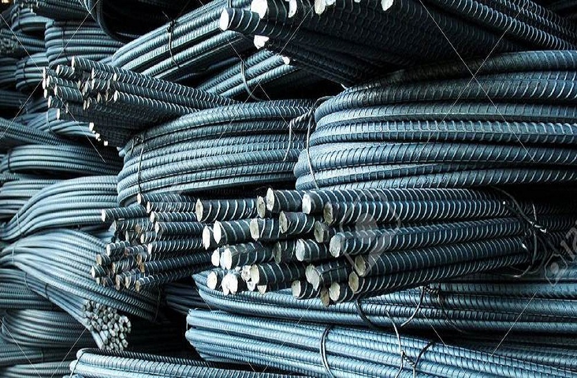 steel price down | सरिया, एंगल, चैनल व गर्डर की मांग नहीं होने से भाव गिरे  | Patrika News