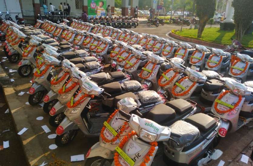 bike.jpg निगम के वार्ड दरोगा अब इलेक्ट्रिक बाइक से लेंगे सफाई व्यवस्था का जायजा