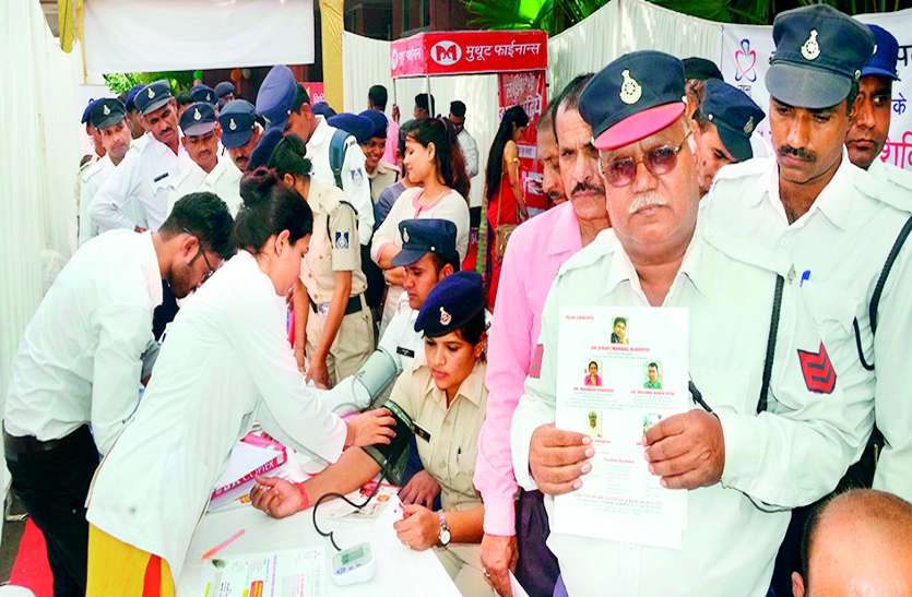 60% को शुगर तो 20% को बीपी की समस्या पुलिसकर्मियों की सेहत की हुई जांच तो सामने आई ये हकीकत, डॉक्टरों ने दी ये समझाइश