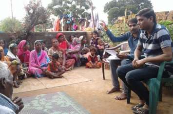 No water to drink, passed through shabby road पीने के लिए पानी नहीं, जर्जर सड़क से गुजारा