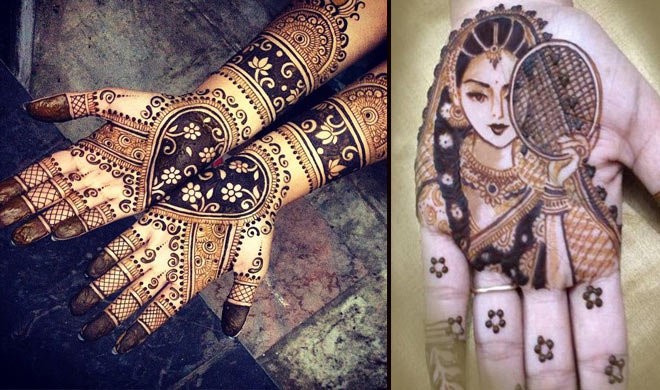 Karwa Chauth Mehndi Design 2019 - करवाचौथ पर हाथों में मेंहदी लगाने से पहले  ध्यान रखें ये 7 जरूरी बातें, तभी रचेगी मेंहदी | Patrika News