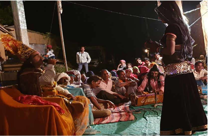 The Raas tradition has been alive for 700 years in Bhilwara 700 वर्षों से निभाई जा रही है रास की परम्परा