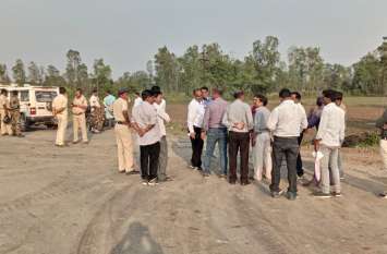 latest news : NHAI land acquisition case administration team reached कब्जा दिलाने पहुंची प्रशासन की टीम के सामने बेहोश हुई महिला एक क्लीक पर जानें पूरा मामला