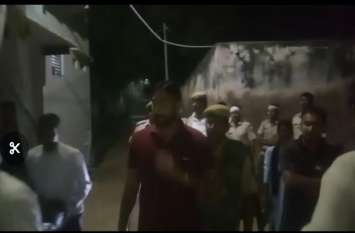 Caught houses of 22 people in three villages ... तीन गांवों में 22 लोगों के घर पकड़ी...