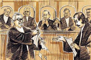 High-voltage drama in Supreme Court on 40th day in Ayodhya case अयोध्या मामले में 40वें दिन सुप्रीम कोर्ट में हाईवोल्टेज ड्रामा