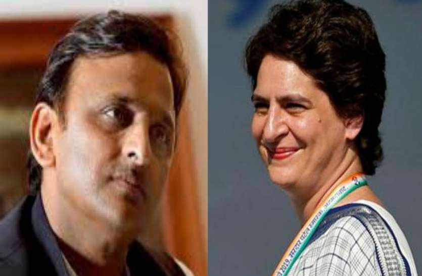 Priyanka Gandhi and akhilesh yadav अब कांग्रेस ने बढ़ाई अखिलेश यादव की टेंशन, इन दो जिलों में खेला बड़ा कार्ड