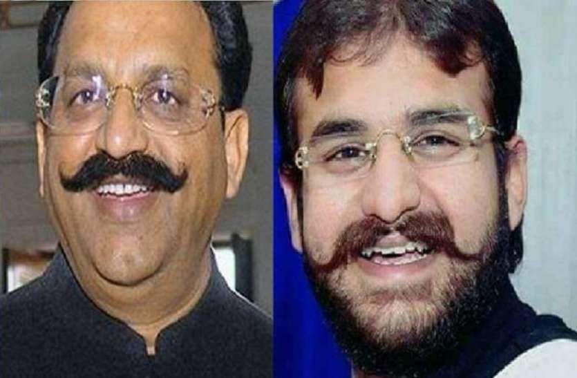 mukhtar_ansari_abbas_ansari.jpg बाहुबली मुख्तार अंसारी के दिल्ली आवास पर छापा, विदेशी हथियारों का जखीरा बरामद