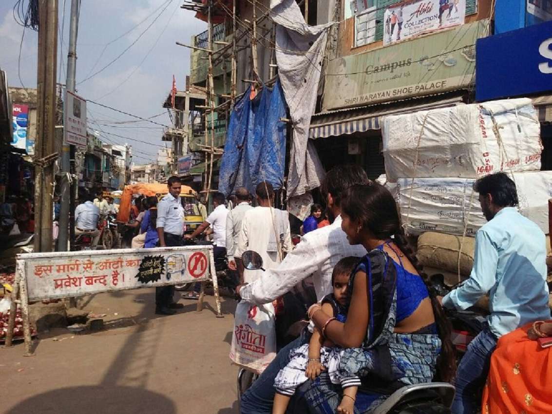 गुना शहर के मुख्य बाजार में नहीं हैं फायर सेफ्टी इंतजाम
