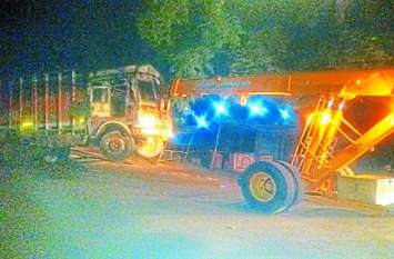 Truck accident case in Vidisha :FIR on 50 people including BJP leader आगजनी, पथराव, चक्काजाम में भाजपा नेता पार्षद पति सहित 50 लोगों पर एफआइआर