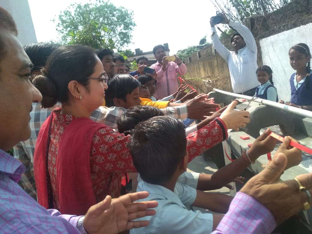 Explained the importance of hand washing to children