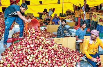 9 safe zone for Apple trade in Jammu Kashmir सेब खरीद-फरोख्त के लिए बनाए नौ सेफ जोन