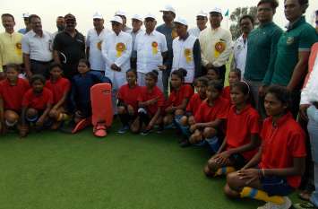 Gwalior defeated Tribal's team ग्वालियर ने ट्राइबल की टीम को हराया
