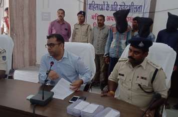 Exposed robbery in 5 days ५ दिन में लूट की वारादात का किया पर्दाफाश