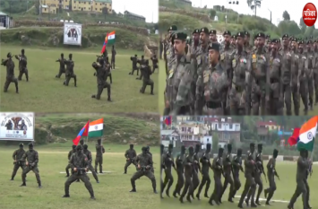 Watch: India And Mongolia Army Joint Exercise Video Video: थर-थर कांपे दुश्मन, भारत और मंगोलिया की सेना ने सीखे आतंक को कुचलने के गुर!