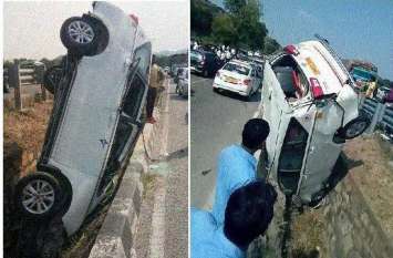 accident, The driver stopped Accident : हादसे के बाद कार को देख वाहन चालक रुके