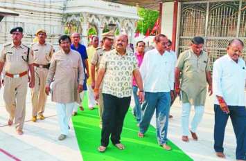 SP inspected circle office and police station एसपी ने किया वृत्त कार्यालय व पुलिस थाने का अवलोकन