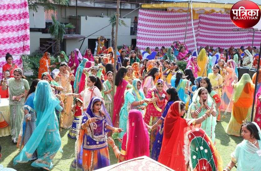 घूमर 2019 में साकार हुई राजस्थानी संस्कृति घूमर 2019 में साकार हुई राजस्थानी संस्कृति
