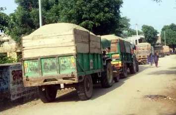 16 people involved in illegal transport of gravel sent to jail बजरी के अवैध परिवहन में लिप्त 16 जनों को न्यायालय ने भेजा जेल