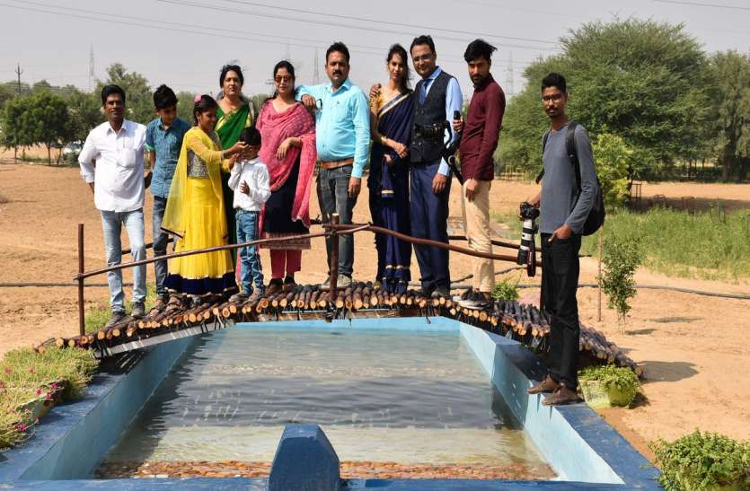 bikaner news : National horse research center बीकानेर : अश्व केन्द्र में अब नजर आएगा झरना और पुल