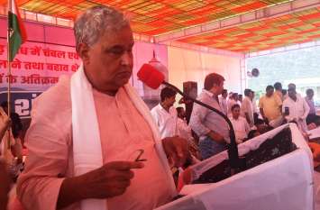 MP Kirodi Mahapanchayat in Jamwaramgarh Ramgarh Dam: किरोड़ी की 'क्लास' में प्रशासन को देने पड़े जबाव, मानना पड़ा अतिक्रमण