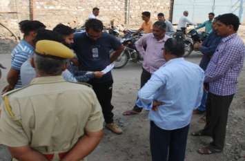 pali SDM ordered an inquiry बिना स्वीकृत के सडक़ खोद पाइप लाइन डालने के मामले में एसडीएम ने दिए जांच के आदेश