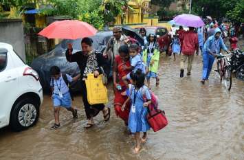 weather news : Heavy rain warning in four districts of tamilnadu इन चार जिलों में भारी बारिश की चेतावनी