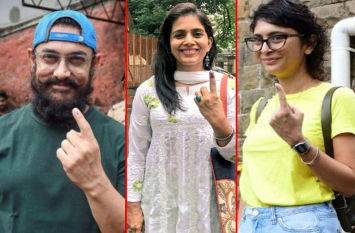 Assembly elections 2019: Hrithik, Madhuri Hema महाराष्ट्र चुनाव: ऋतिक, माधुरी, हेमा, पद्मिनी और लारा सहित इन सितारों ने किया मतदान