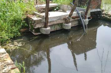 wells only 5 to 10 feet empty कुओं में महज 5 से 10 फीट दूर रहा पानी
